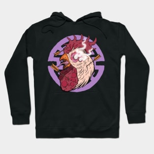 Resurrection Of The Wounded rooster Hoodie